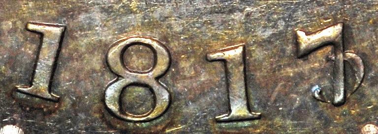 1817/3 Date Closeup