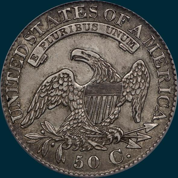 1827, O-116a, R4+, Square Base 2, Capped Bust, Half Dollar
