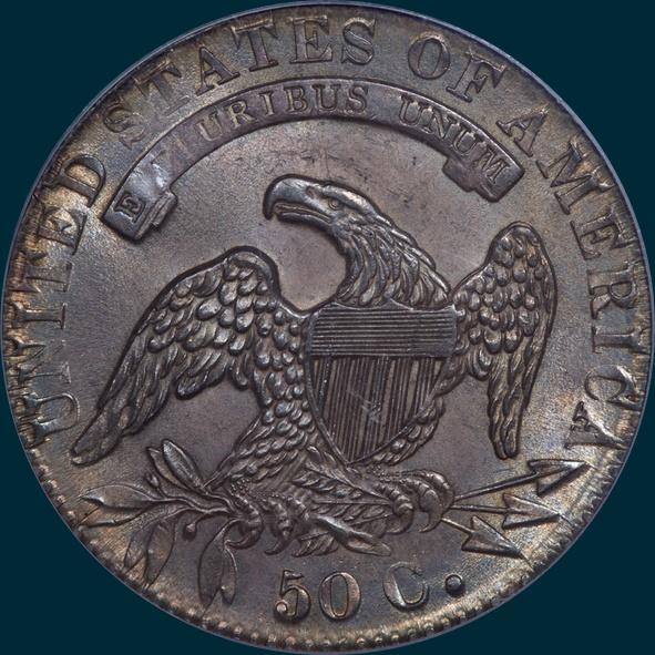1831, O-109, Capped Bust, Half Dollar
