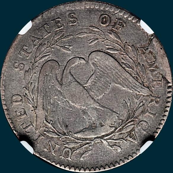 1795, O-103a,  Flowing Hair, Half Dollar