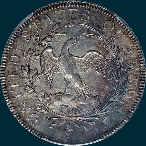 1797, O-101a, R4+, Draped Bust, Half Dollar