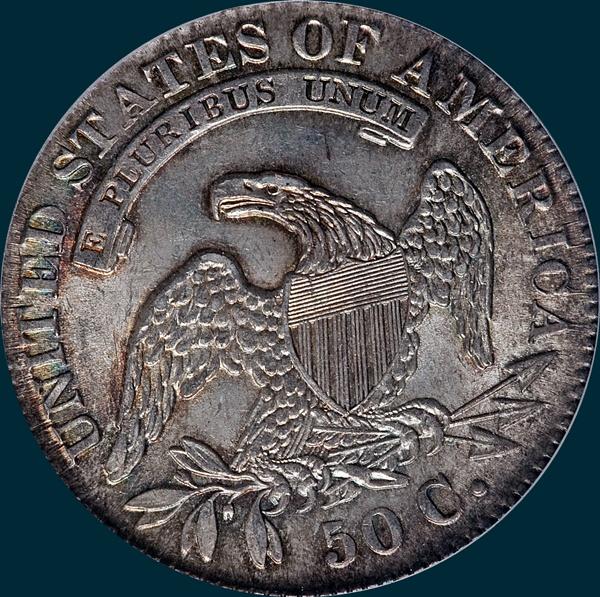 1831, O-118, Capped Bust, Half Dollar