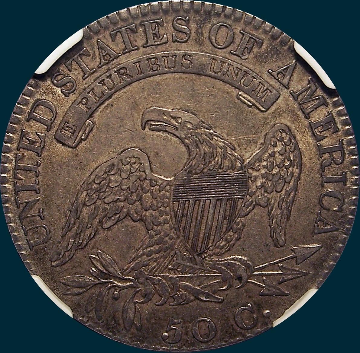 1819, O-110a, Capped Bust, Half Dollar