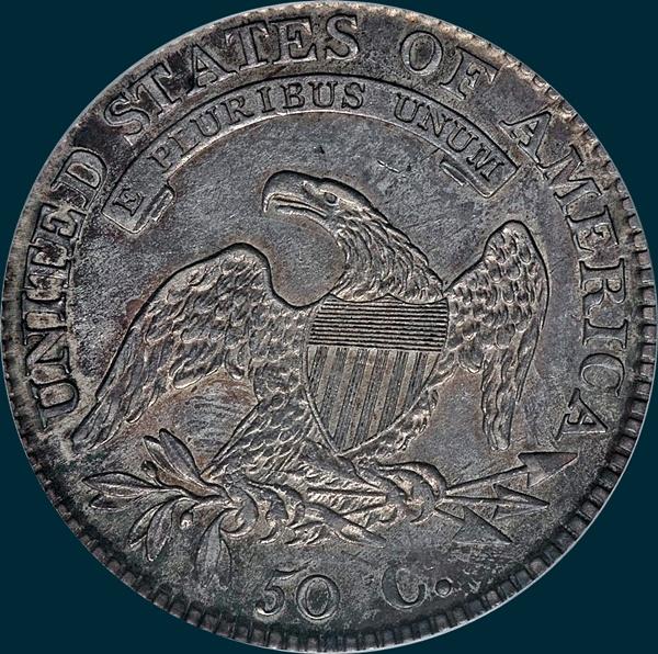 1812/1, O-101, capped bust, half dollar