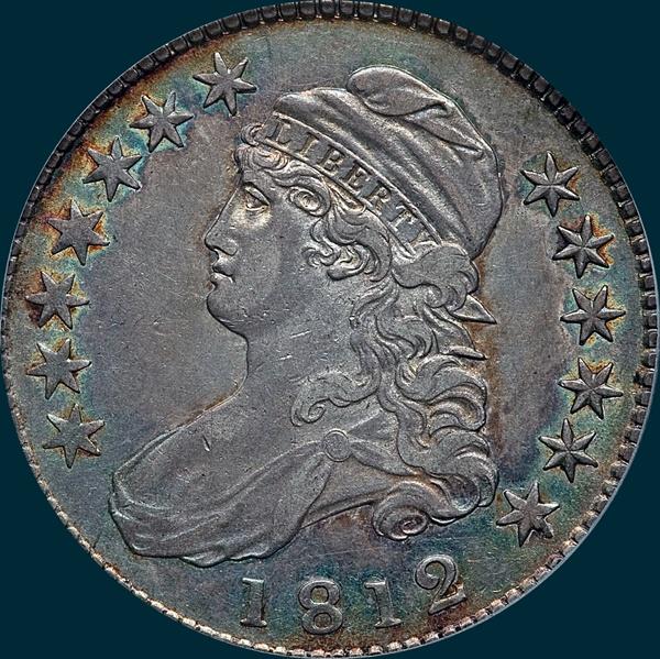 1812, O-109, Capped Bust, Half Dollar