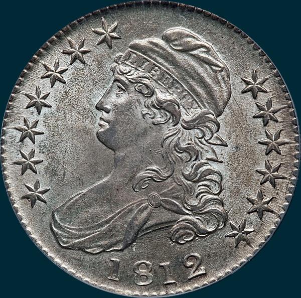 1812, O-110a, Capped Bust, Half Dollar