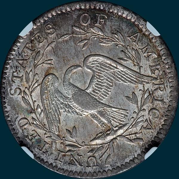 1795, O-119 Edge, Flowing Hair, Half Dollar