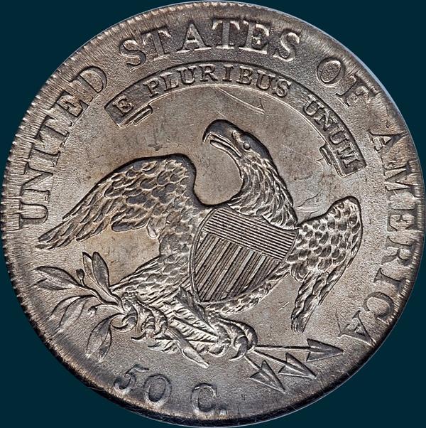 1809 O-115 capped bust half dollar