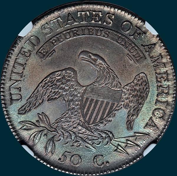 1809, O-109a, III Edge, Capped Bust, Half Dollar