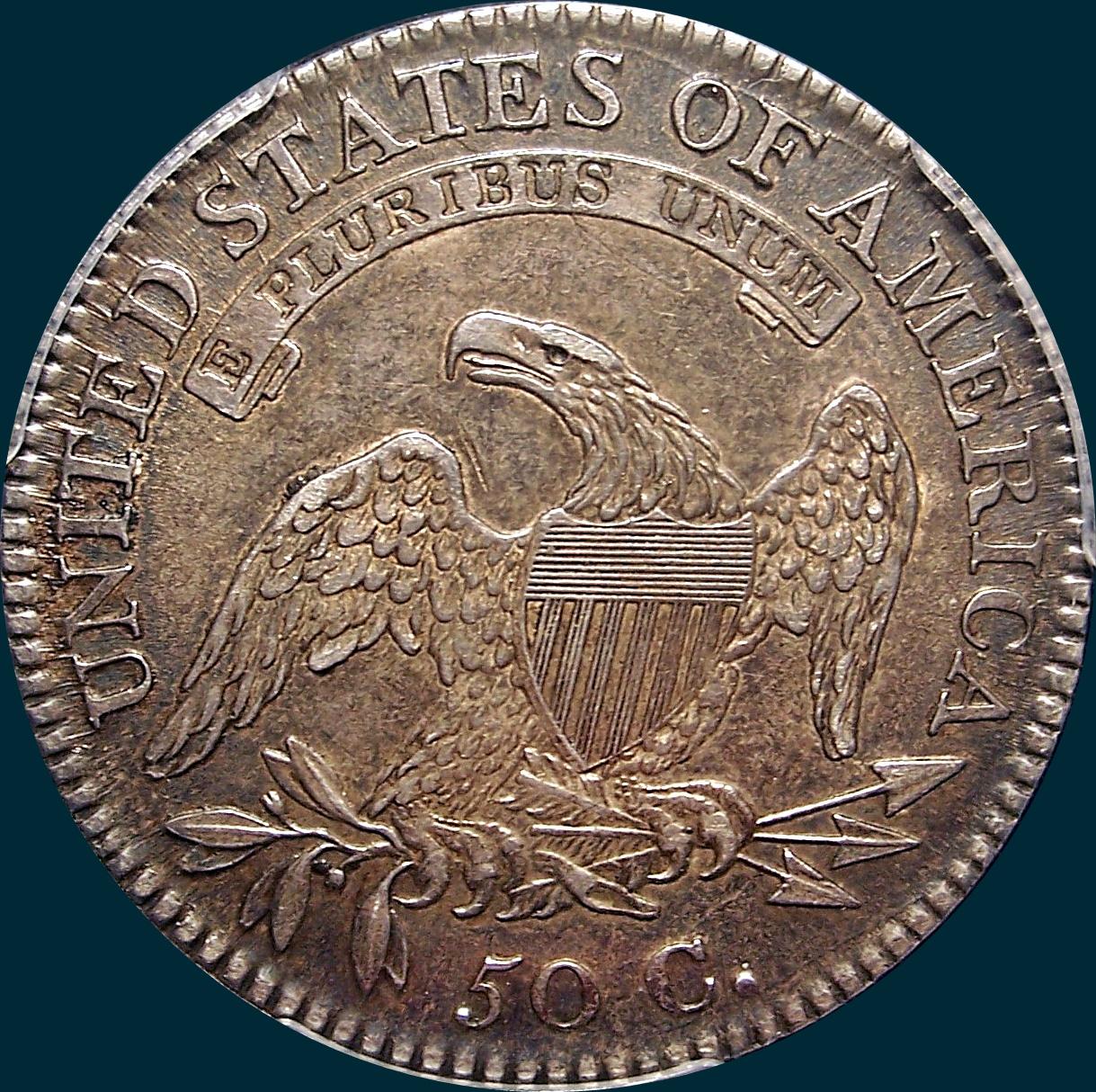1817, O-105a, Capped Bust, Half Dollar