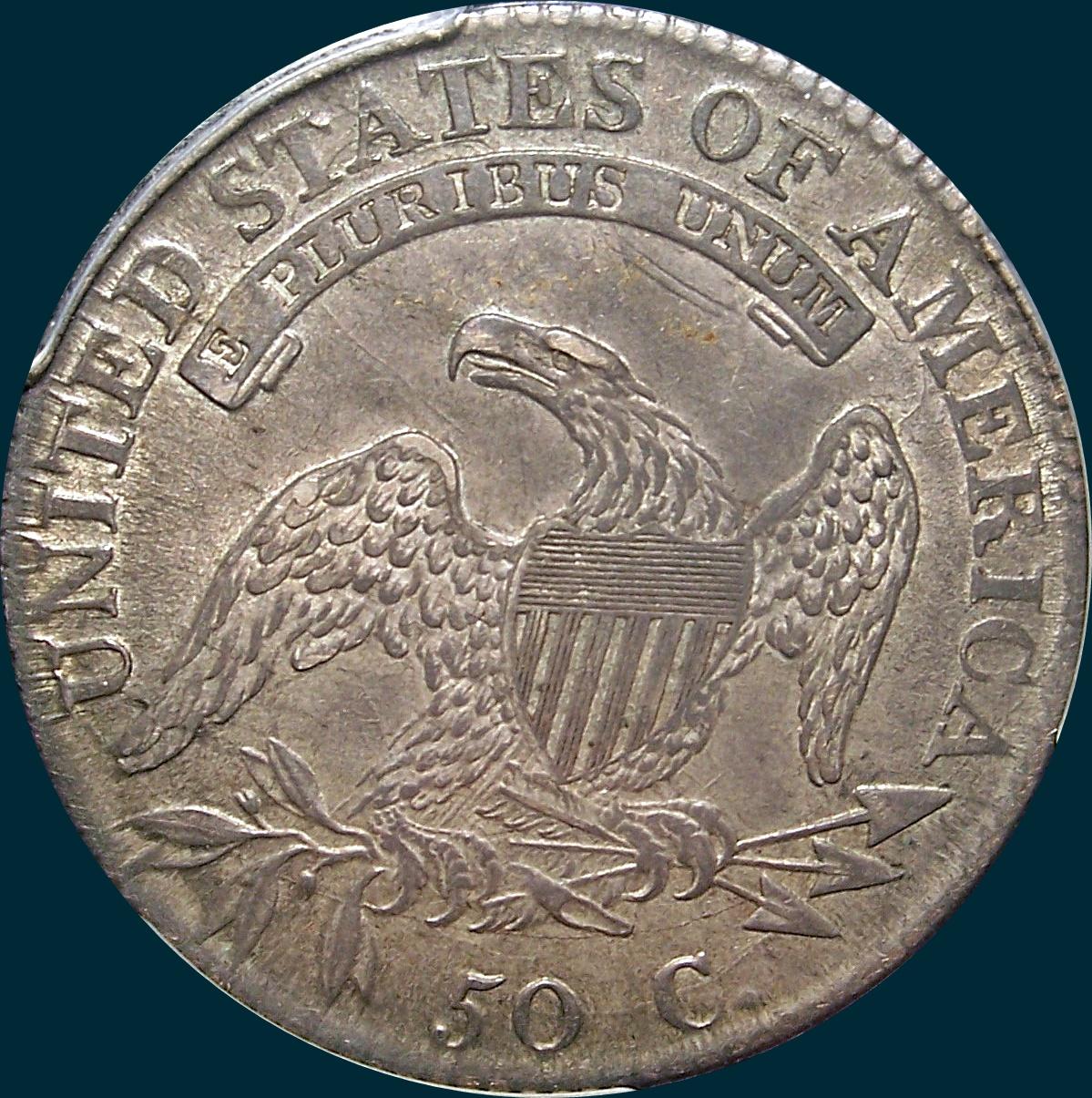 1817, O-111a, Capped Bust, Half Dollar