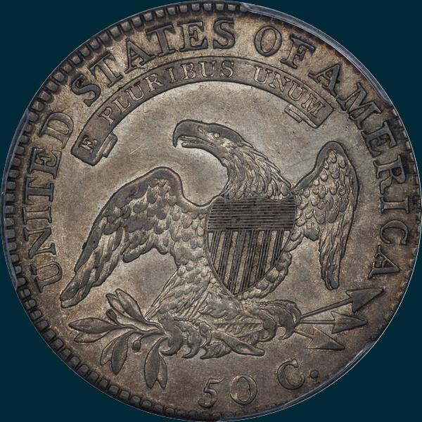 1818, O-115a, Capped Bust, Half Dollar