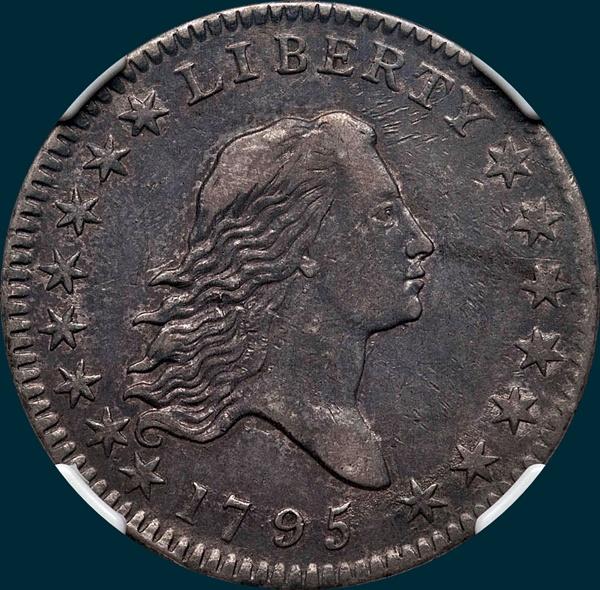 1795, O-103, Flowing Hair, Half Dollar