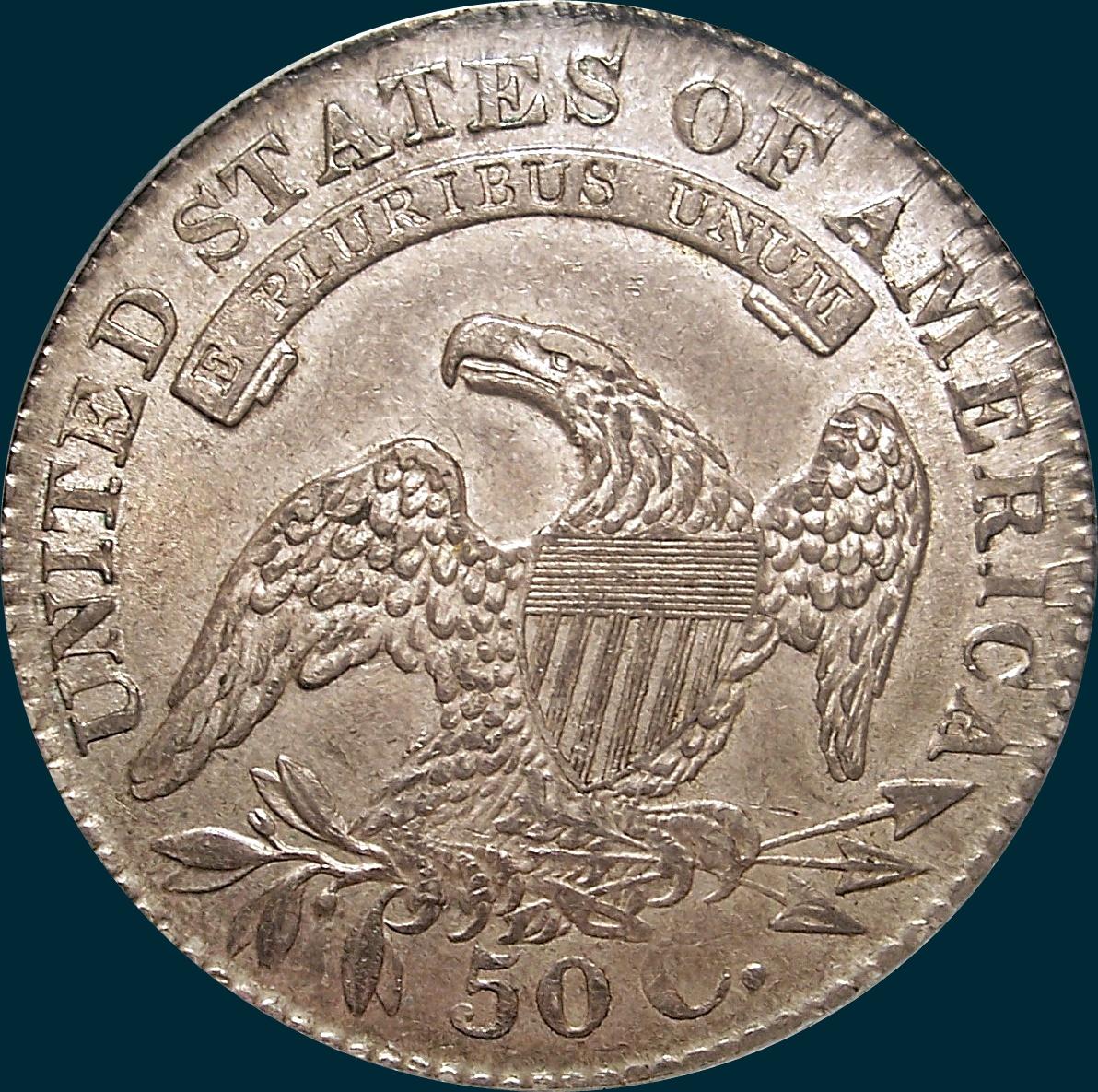 1830, O-106, Small 0, Capped Bust, Half Dollar