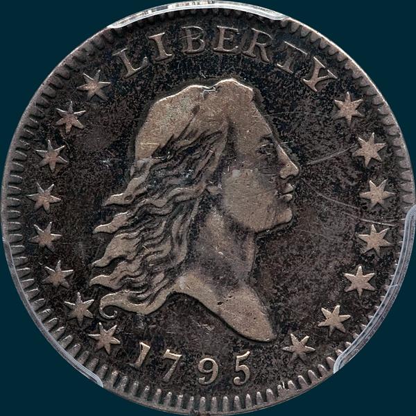 1795, O-106,  Flowing Hair, Half Dollar