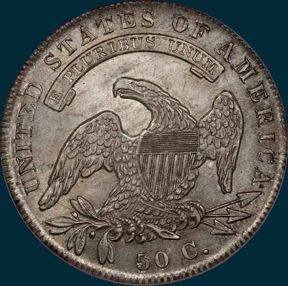 1836, O-104a, Capped Bust, Half Dollar