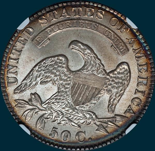 1830, O-101, Small 0, Capped Bust, Half Dollar