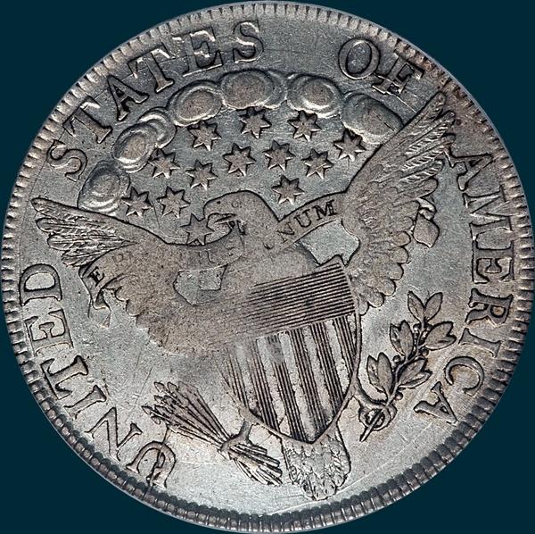 1806, O-119a, Draped Bust, Half Dollar