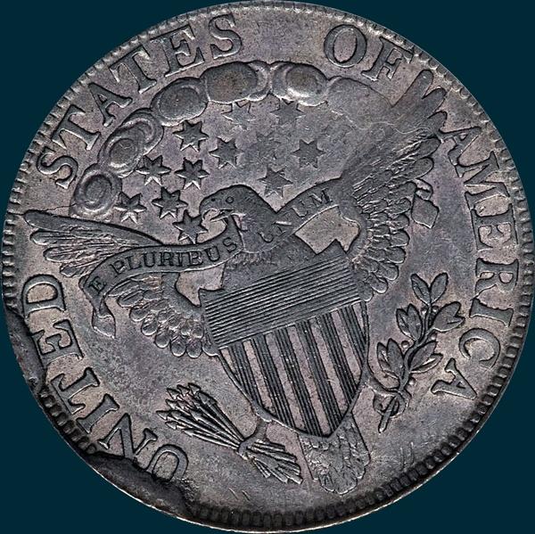 1806, 6 over inverted 6, 6/9, O-111a, Draped Bust, Half Dollar