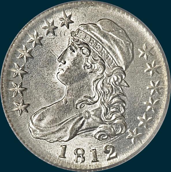 1812, O-108a, Capped Bust, Half Dollar