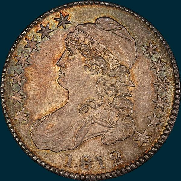 1812, O-110, Capped Bust, Half Dollar