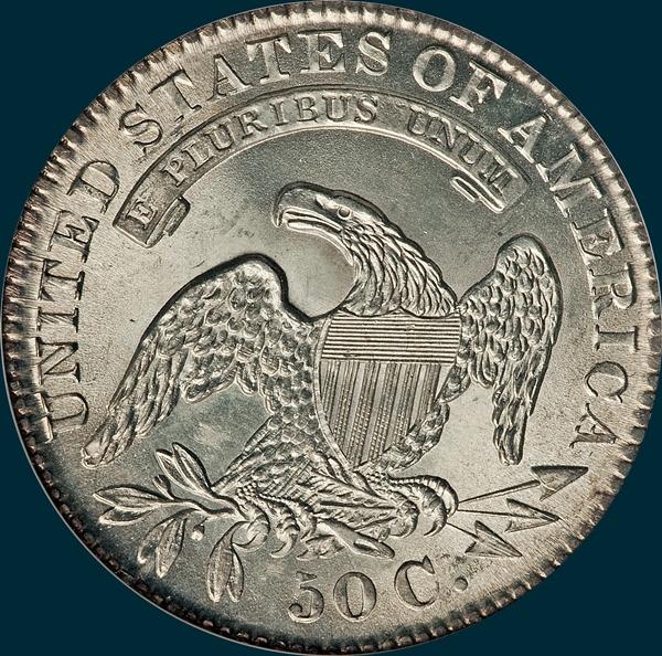 1831, O-116, Capped Bust, Half Dollar