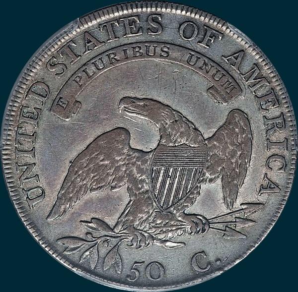 1808, O-110a R4+, Capped Bust, Half Dollar