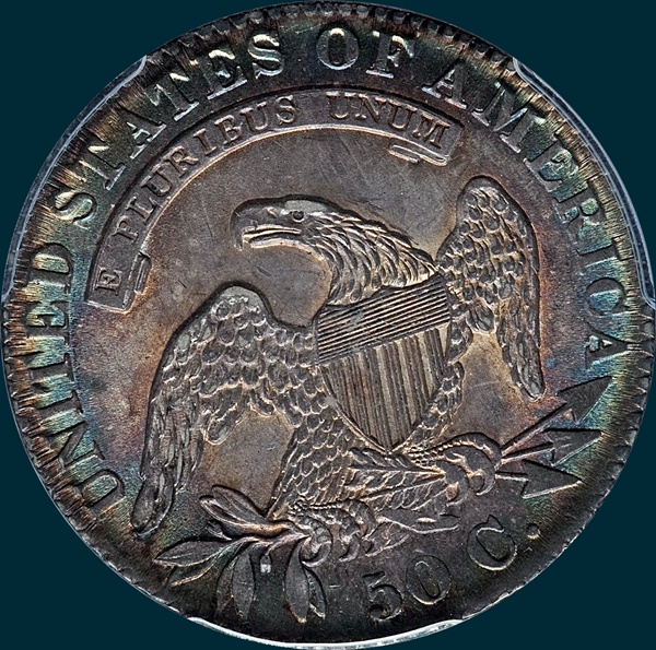 1831, O-114, Capped Bust, Half Dollar