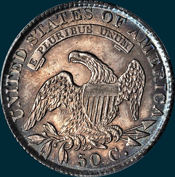 1830, O-107a, Small 0, Capped Bust, Half Dollar