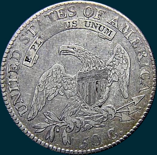 1817, O-108, Capped Bust, Half Dollar