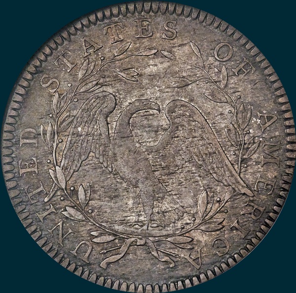 1794, O-107, Flowing Hair, Half Dollar