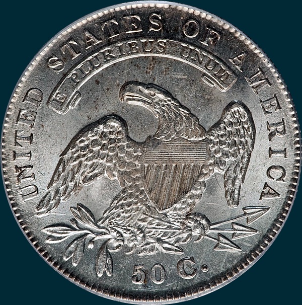 1836, O-101a Capped Bust, Half Dollar