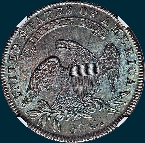 1834 O-106, capped bust half addict