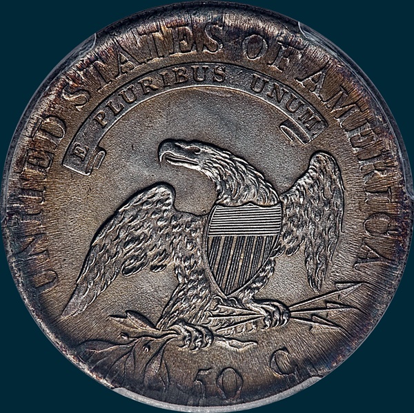 1808 O-103, Capped Bust Half Dollar