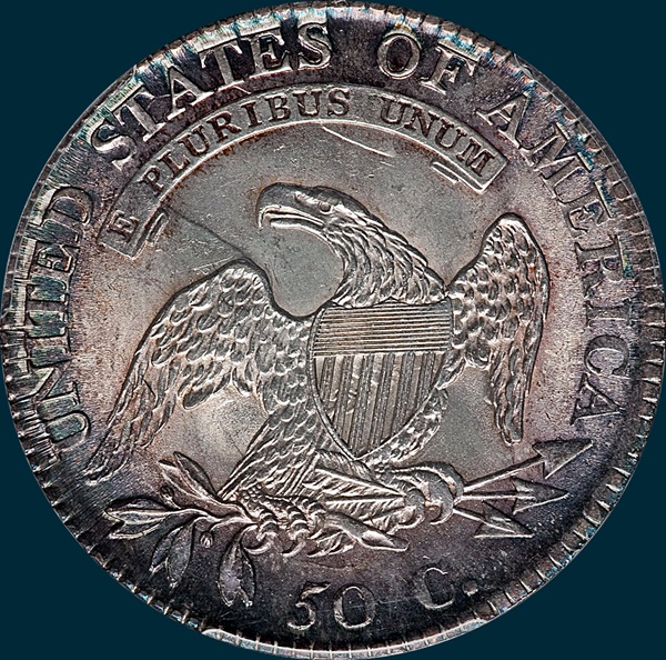 1814, O-105, Capped Bust, Half Dollar