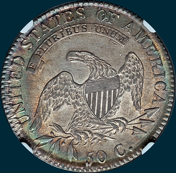1817, O-110a, Capped Bust, Half Dollar