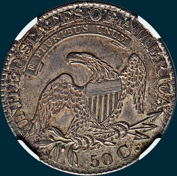 1826, O-113a, Capped Bust Half Dollar