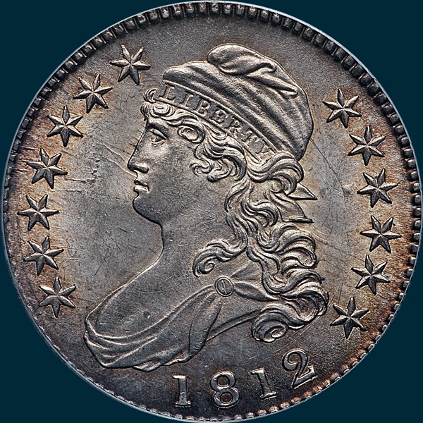 1812, O-109a, Capped Bust, Half Dollar