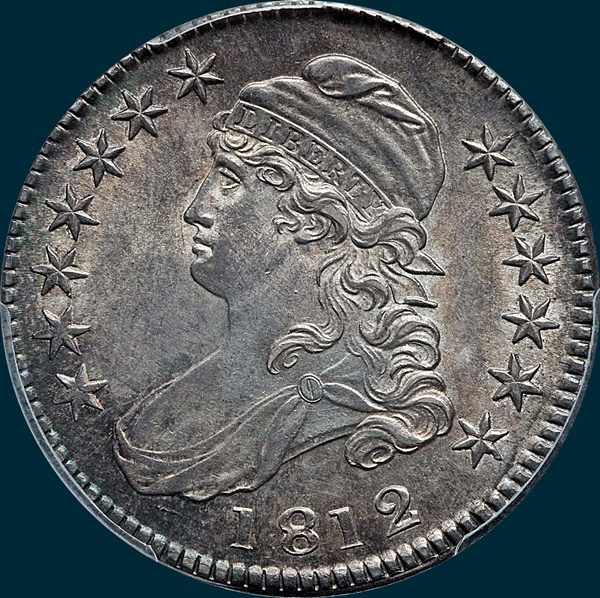 1812, O-104, Capped Bust, Half Dollar