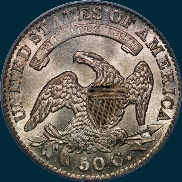 1832, O-109, Small Letters, Capped Bust, Half Dollar