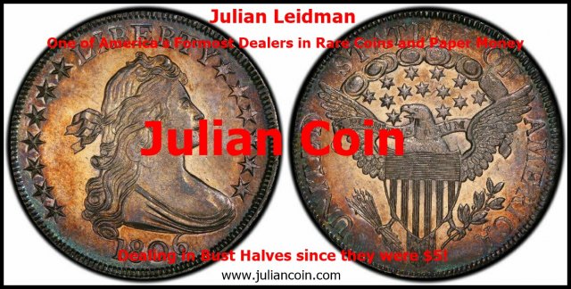 Top 10 Rarest flowing Hair and Draped Bust Half Dollar Overton Varieties -  Dave's Bust Half Dollar Site